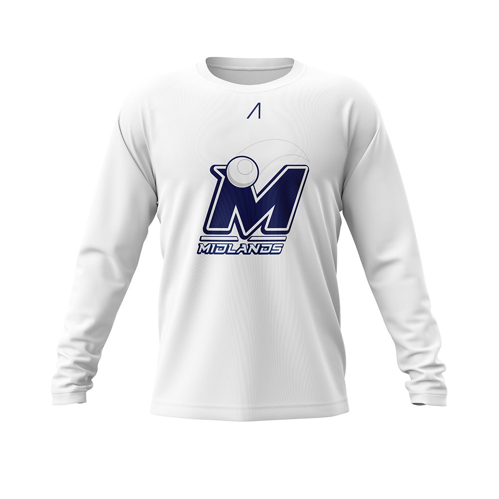 Midlands Lacrosse Cotton Long sleeve T-Shirt