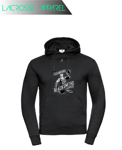 Luxembourg Blacksmiths Large Print Hoodie