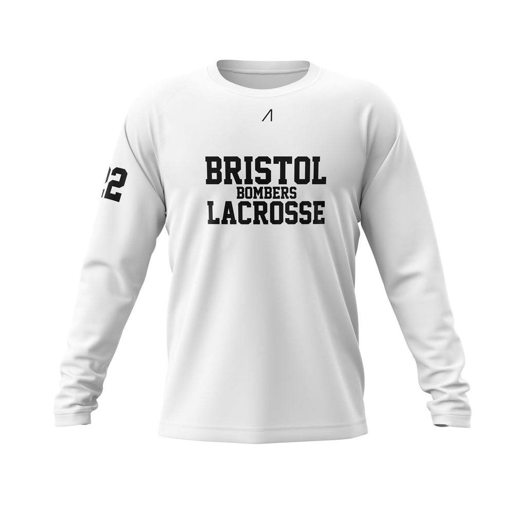 Bristol White Long Sleeve T-shirt