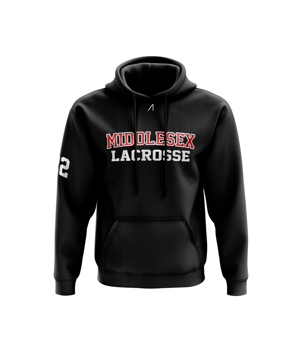 Middlesex Large Print Hoodie