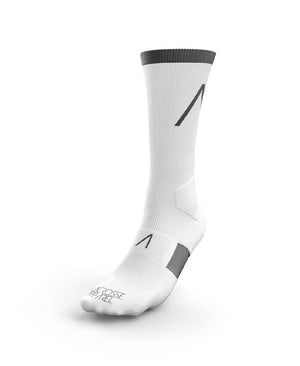 White Lacrosse Apparel Sock